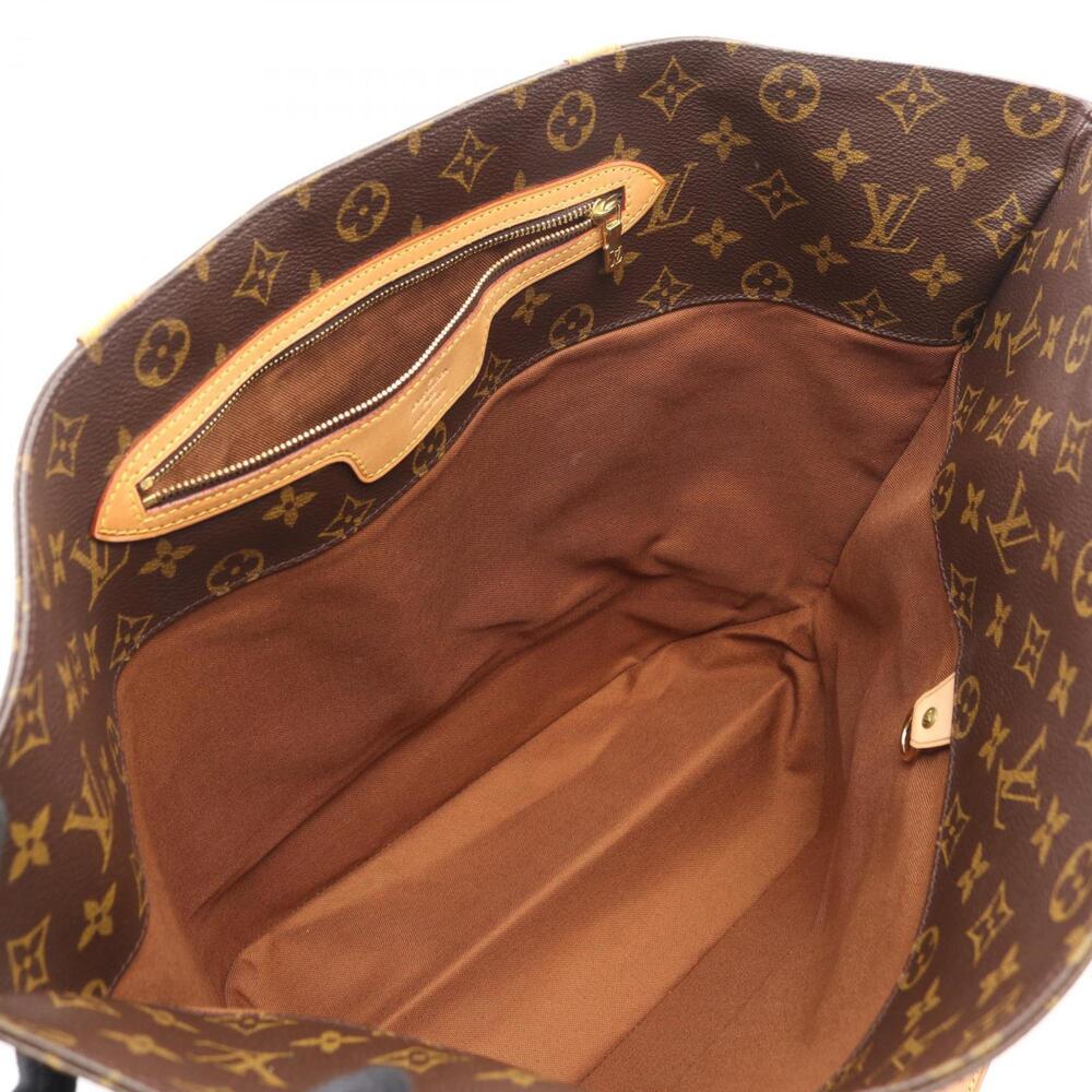 LOUIS VUITTON Brown Monogram Leather Tote Bag - Picture 3 of 10